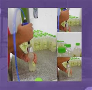 caps at 2-3 seconds per bottle.