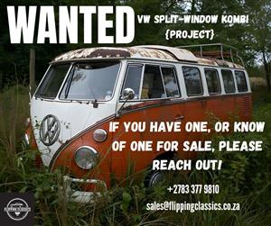 VW Split-Window Kombi project. 