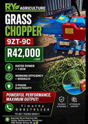 Grass Chopper - Conveyor Feed