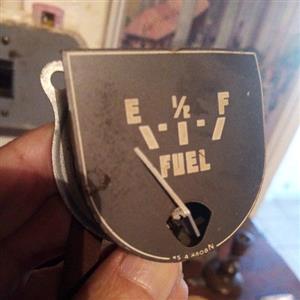 Fuel gauge, old vehicle