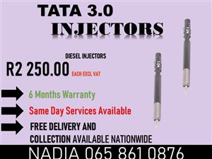 DIESEL INJECTORS FOR SALE OR TO RECON FOR TATA 3.0