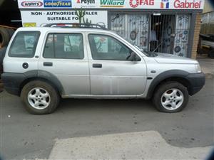 Land Rover Freelander 2.0 Td4 Manual Silver - 2002 STRIPPING FOR SPARES
