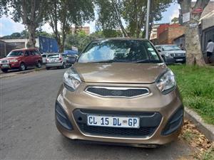 2013 Kia Picanto Hatchback Brown, 1.2 Petrol Automatic Transmission,  95000kms