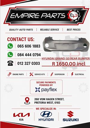 HYUNDAI GRAND i10 REAR BUMPER NEW FOR SALE