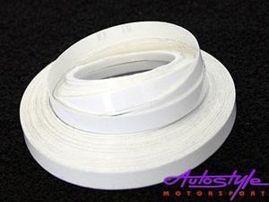 White Pin Striping 6mm x 10m
