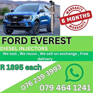 FORD EVEREST DIESEL INJECTORS