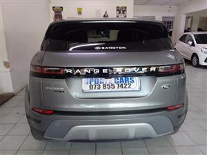 Silver range Rover evoque p250 Automatic s year 2020 mileage PDC screen 29000 km petrol reversing se