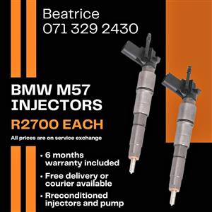 BMW M57 INJECTORS FOR SALE WITH WARRANTY INCLUDED