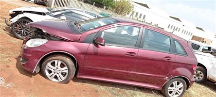 Mercedes benz B200 W245 2010 model, code 2 stripping for spares, manual transmission
