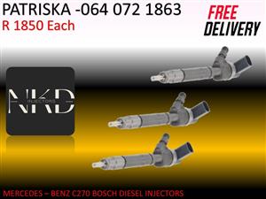 MERCEDES C270 DIESEL INJECTORS