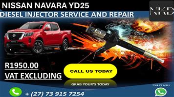 Nissan Navara yd25 Diesel Injectors 