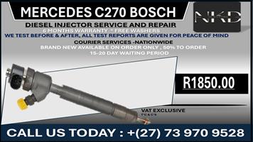 Mercedes C270 Bosch Diesel Injectors 