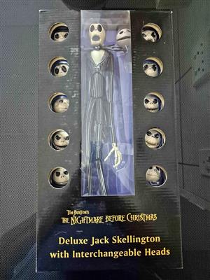Jack Skellington with Interchangeable Heads action figure