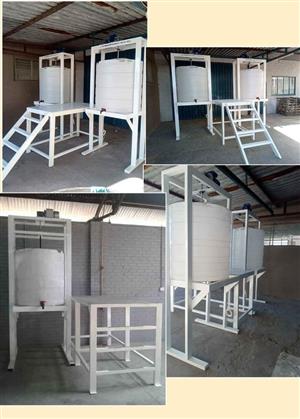 RAISED HEIGHT MIXERS TO FILL DIRECTLY INTO FLOWBINS