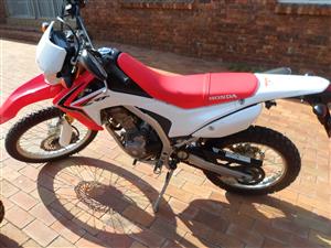 2012 Honda CRF 250L.
