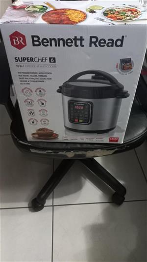NEW BENNET READ SUPERCHEF 6, 10 in 1 PRESSURE COOKER (Intelligent Multicooker)