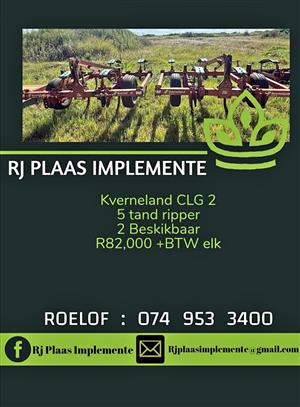 Kverneland CLG 5 tand ripper