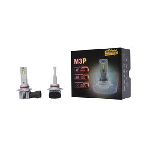 M3P 9005 LED Headlight Bulb - 6000K, 400% Brighter, IP67, Cooling Fan System