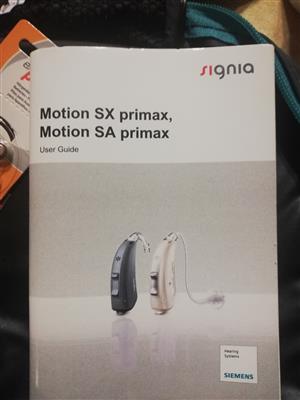 Signia/Siemens Hearing aids, like new
