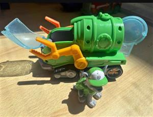 Paw Patrol Rocky's Transforming Sea Patrol Vehicle toy with pup . Good condition. Seapoint