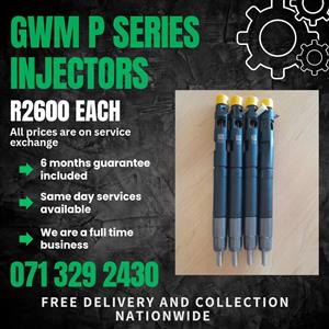 GWM 2.0 P SERIES INJECTORS FOR SALE WITH WARRANTY INCLUDED 