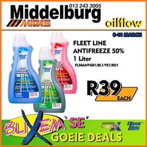 Fleet Line Antifreeze 50% 1 Liter 