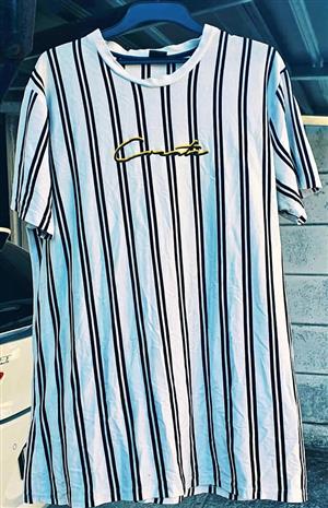 Oversized down striped tshirt from Mr. Price