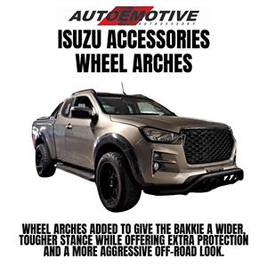 ISUZU ACCESSORIES WHEEL ARCHES COMPATIBLE