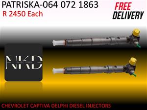 CHEVROLET CAPTIVA DIESEL INJECTORS