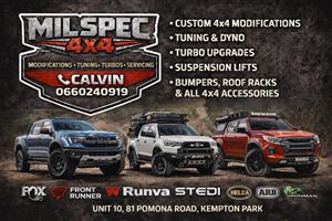Milspec 4x4 and all vehicle Accessories and fitment