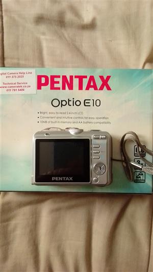 Pentax Optio E10 Digital camera