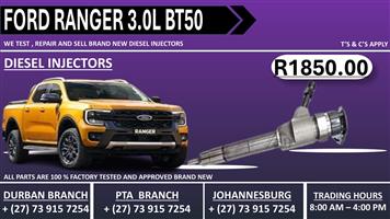 Ford Ranger 3.0L Diesel Injectors 