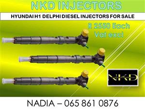 Hyundai H1 Delphi diesel injectors for sale