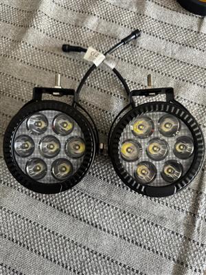 Very bright motorcycle spot lights