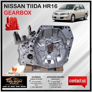 NISSAN TIIDA HR16 GEARBOX