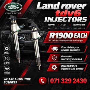 LAND ROVER DISCOVERY TDV6 INJECTORS FOR SALE WITH WARRANTY 