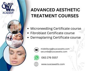 Advanced Aesthetic Treatment Courses with Susca Watts Academy Classes are 1 