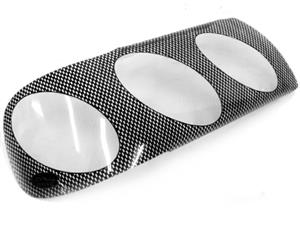 VW Polo 97-02 Carbon Fibre Look Headlight Shields