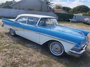 1958 ford fairlane good condition with papers.v8 with jaguar suspension 