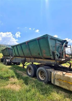 Must Buy - 2006 - Linkmaster 34tons Superlink Side Tipper Trailer - Sold As Is