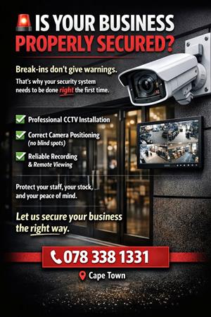 CCTV Installer In Cape Town