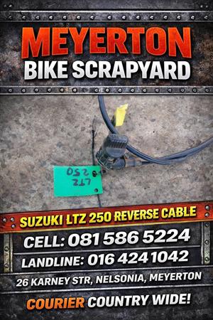 Suzuki LTZ 250 Reverse cable. 