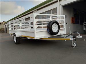 4 METER UTILITY TRAILER BRAKED SINGLE AXLE 1500KGS LOADING CAPACITY