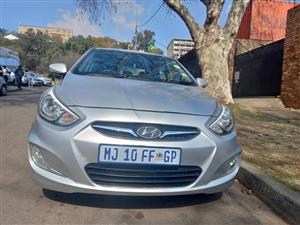 2015 HYUNDAI ACCENT HATCHBACK 1.6 AUTOMATIC, Petrol, SILVER  97000KM