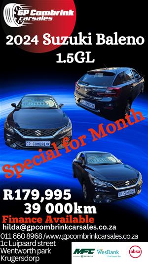 2024 Suzuki Baleno 1.5GL