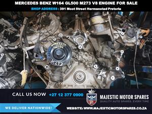 Mercedes Benz W164 GL500 M273 V8 engine for sale