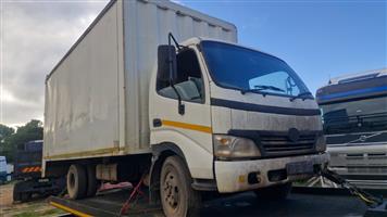2012 Hino 300 with Closed Body (NON-RUNNER)