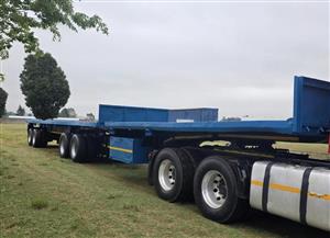 2025 DOLFYN 6x12 METER FLATDECK TRAILER 