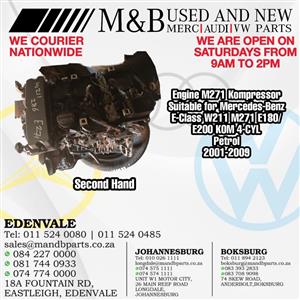 Engine M271 Kompressor (Second Hand)