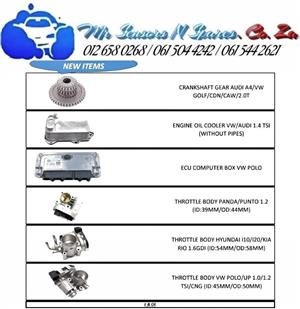 Crankshaft Gear Engine Oil Cooler ECU Computer Box Throttle Body
